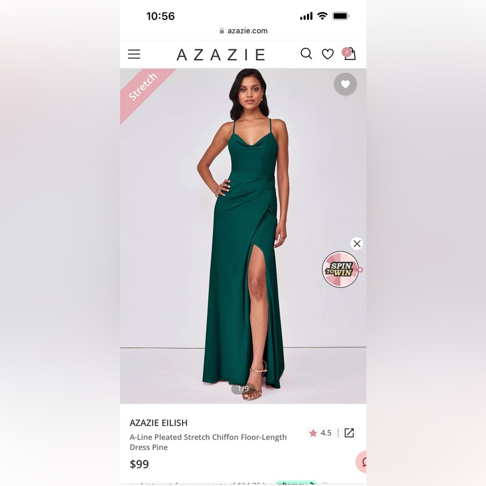 Azazie Eilish Dress